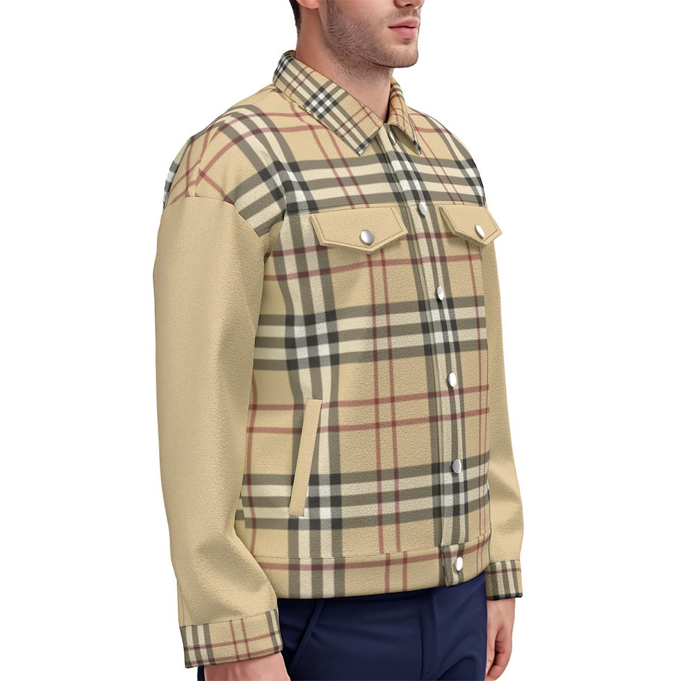 Thumbnail: Berrybur Unisex Lapel Jacket