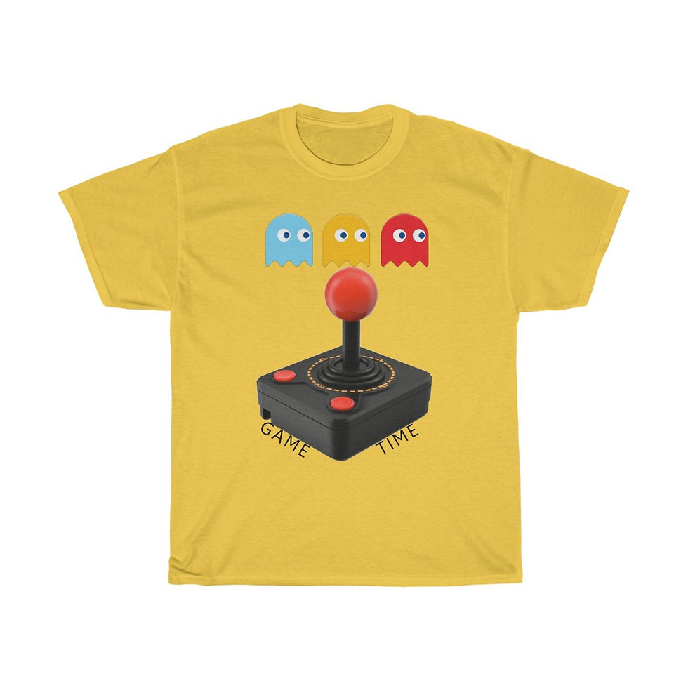 Thumbnail: Ghost Pac-Man Unisex Heavy Cotton Tee