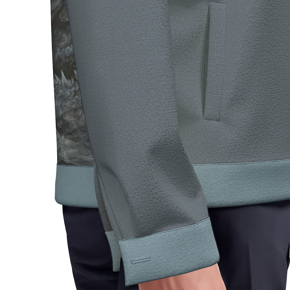 Thumbnail: Dragon Blu Unisex Lapel Jacket