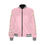 Thumbnail: Pink Courage and Death All Over Print Bomber Jacket for Women (Model H21)