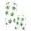 Thumbnail: White formula for weed Men's V-Neck Basketball Uniform