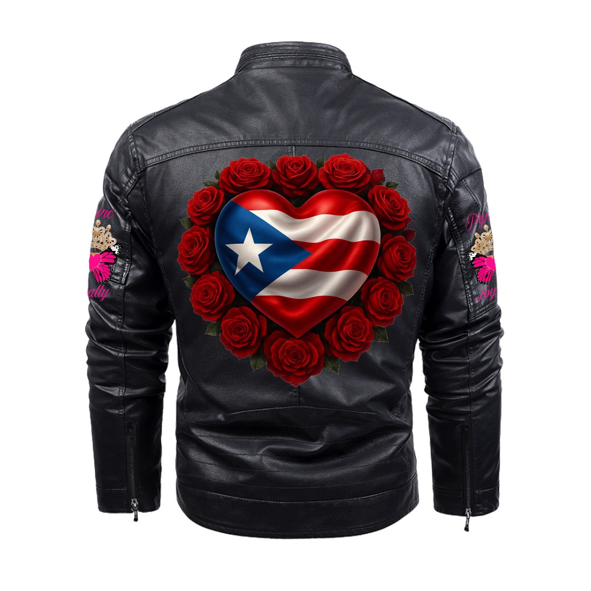 Pync Loyalty Fleece Leather Jacket