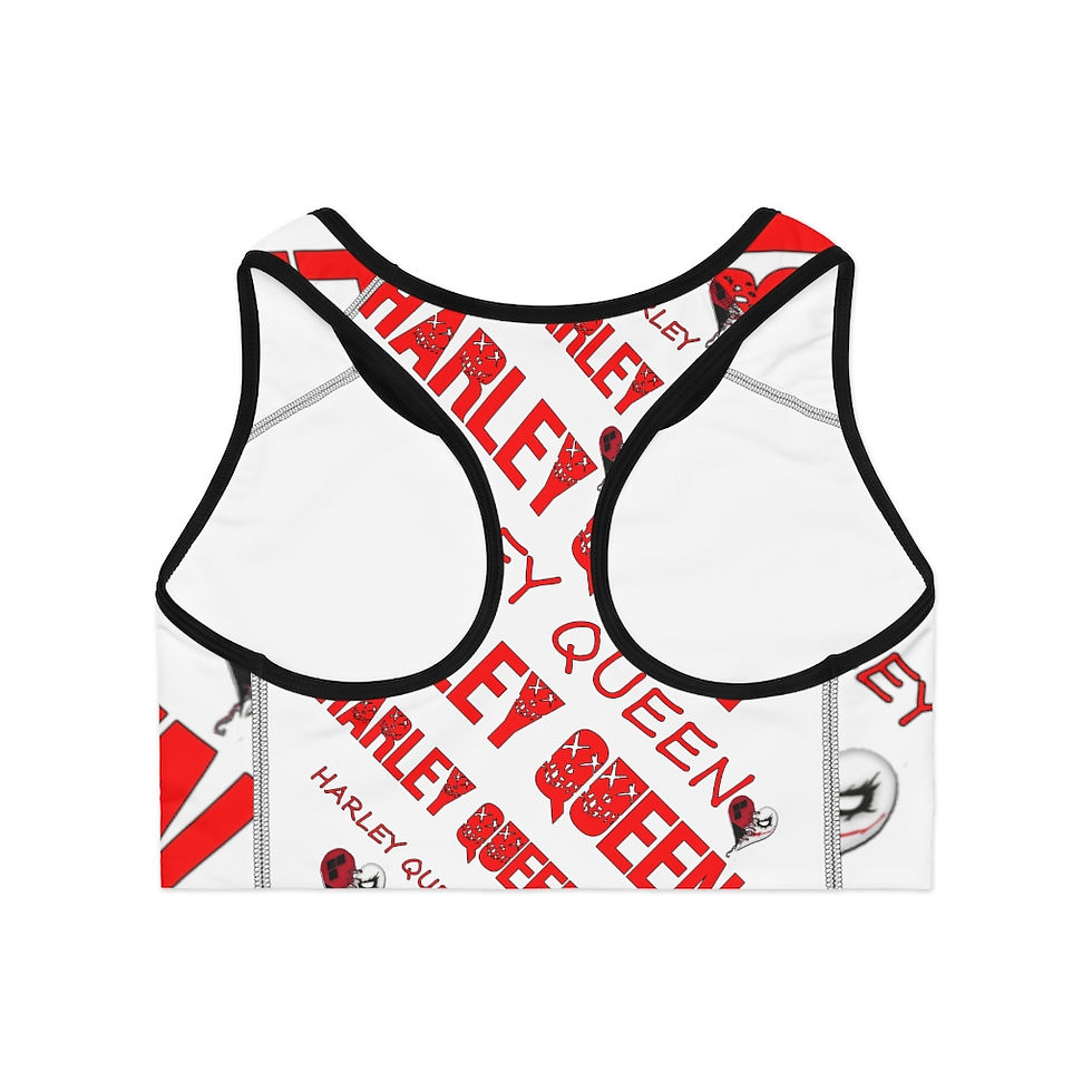 Thumbnail: Queen Sports Bra (AOP)