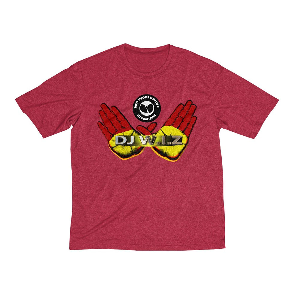 Thumbnail: Wu-Tang's DJ W.I.Z Men's Heather Dri-Fit Tee
