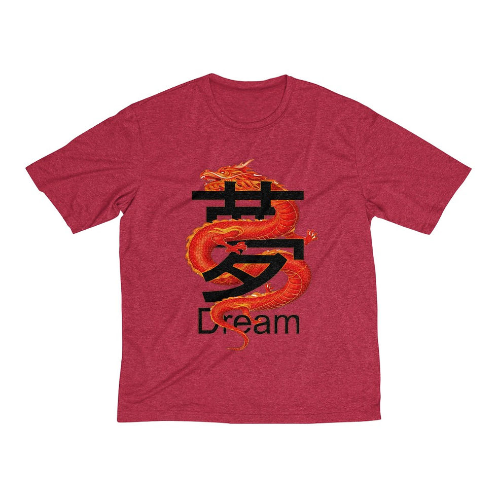 Thumbnail: Dream Dragon Men's Heather Dri-Fit Tee