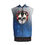 Thumbnail: Stavros Juggalo Men's Zipper-Up Sleeveless Hoodie