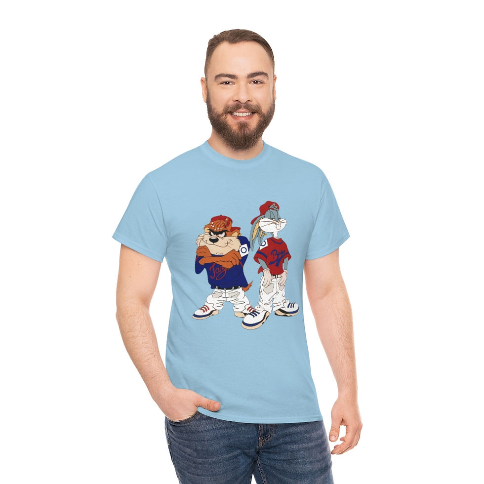 Thumbnail: Gangsta Bugs Unisex Heavy Cotton Tee