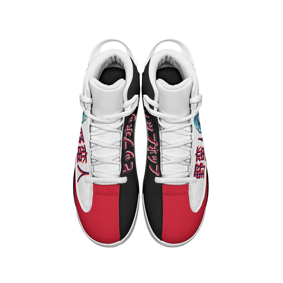 Thumbnail: Hip-hop Savage Men's Shock Absorption and Non-Slip Basketball Shoes