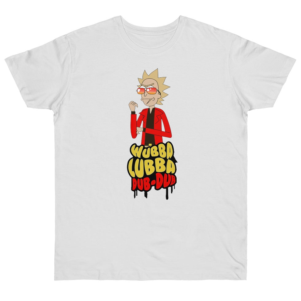 Thumbnail: Wubba Lubba Dub Dub Single Jersey T-shirt