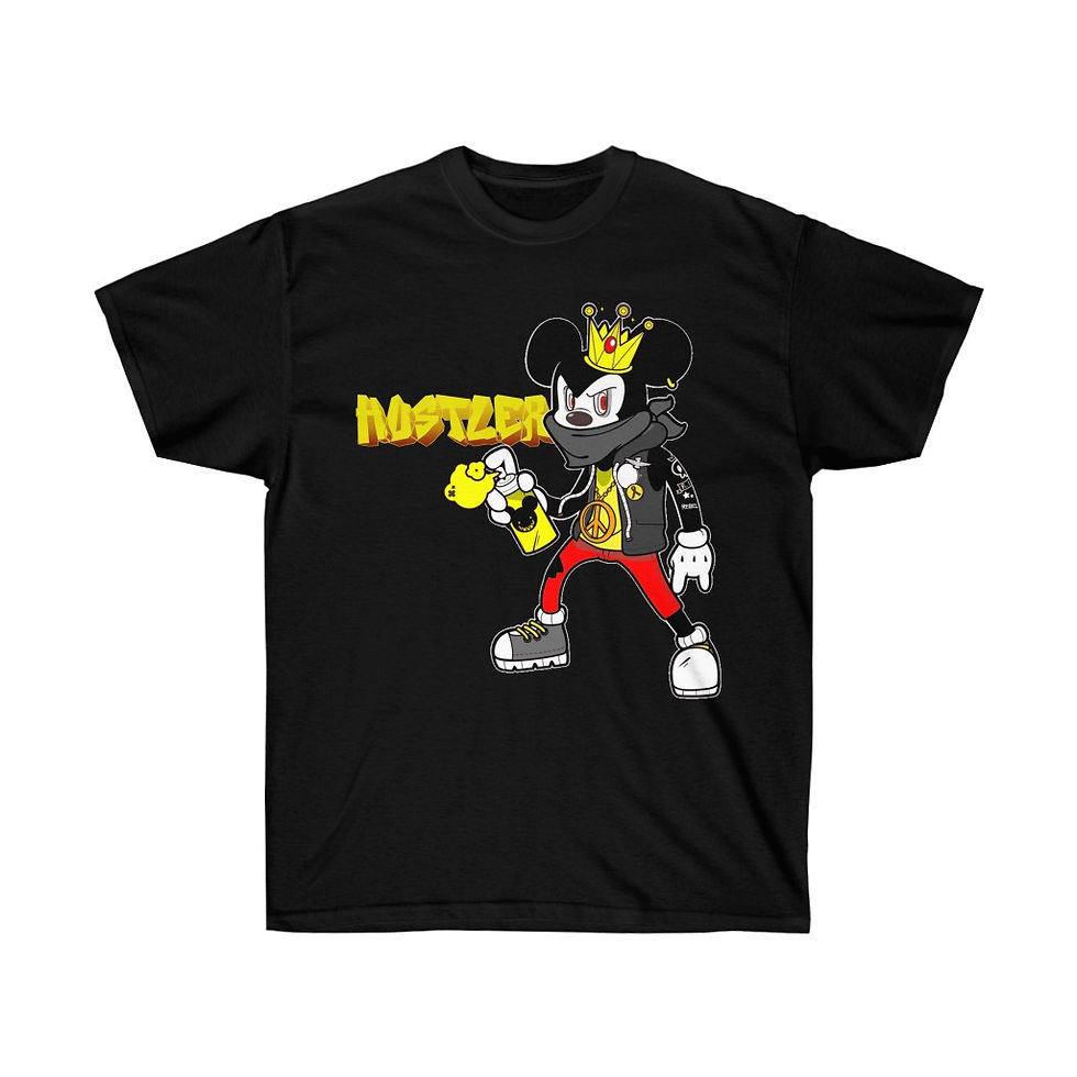 Thumbnail: Hustler In Spray Unisex Ultra Cotton Tee