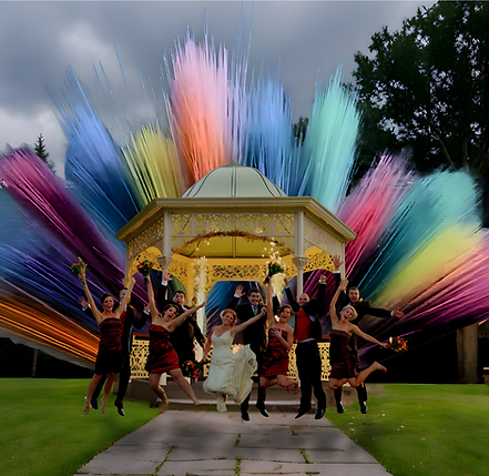 Powder, Confetti and Streamer Cannon's.