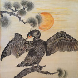 Karen’s Cormorant in Pine