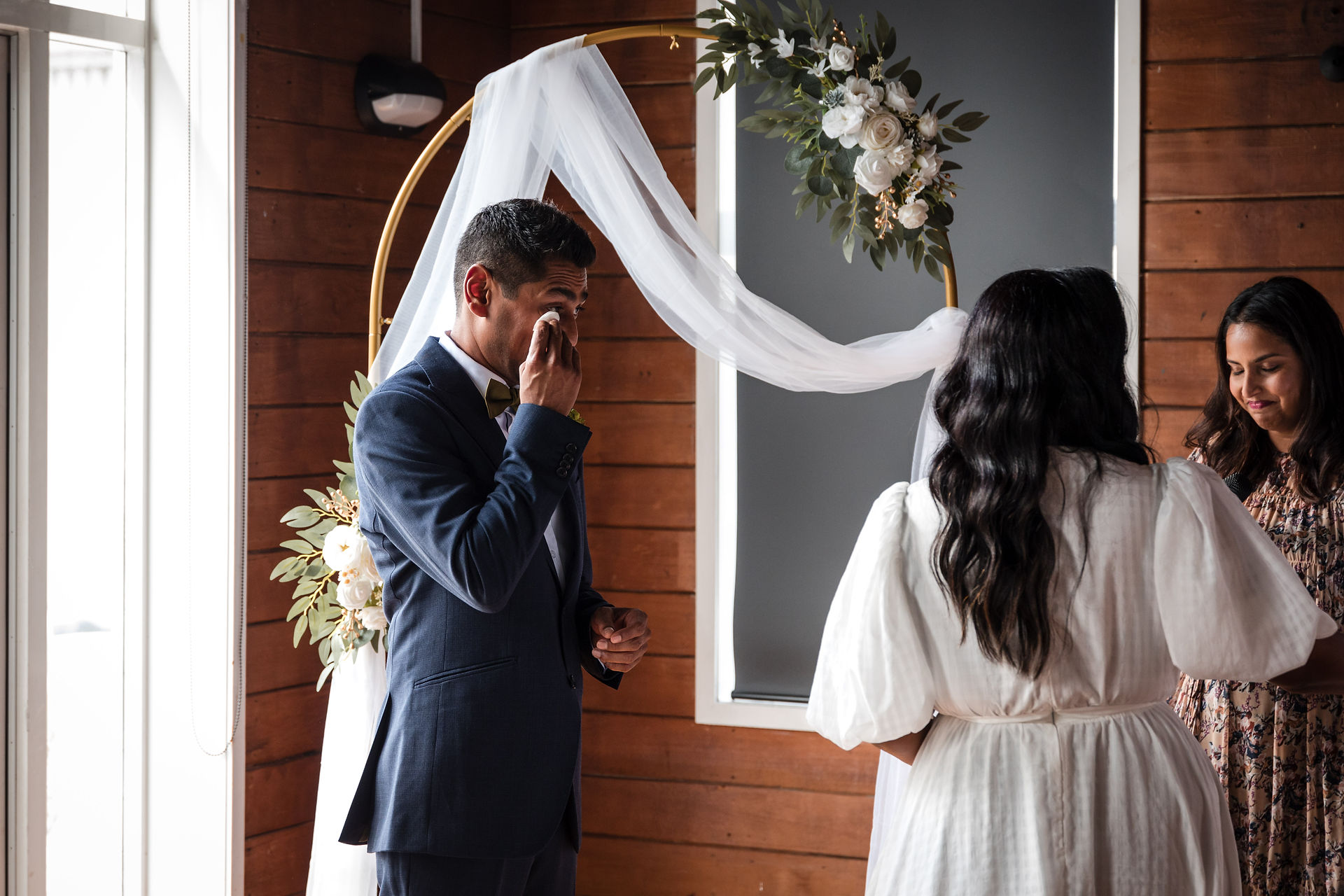 Dockside loft wedding venue Wellington