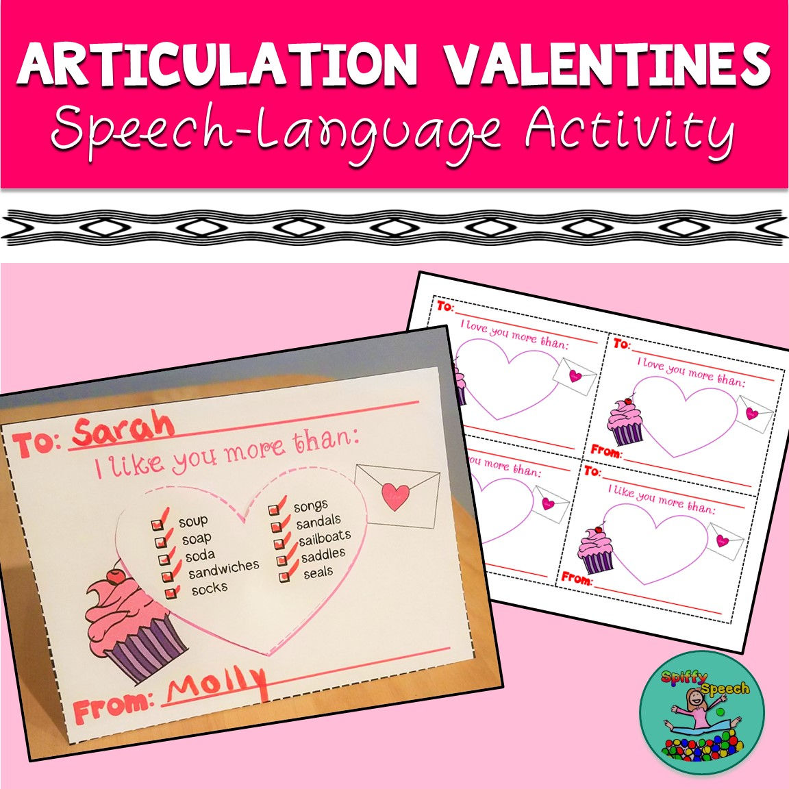 Articulation Valentines