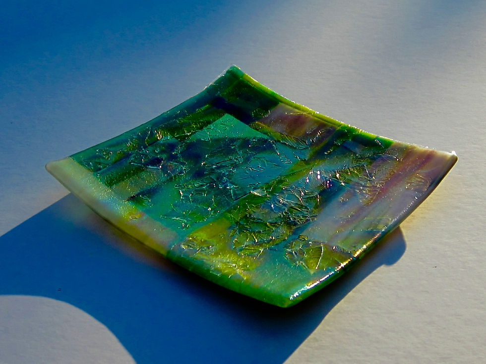 Patchwork Glitter Dish