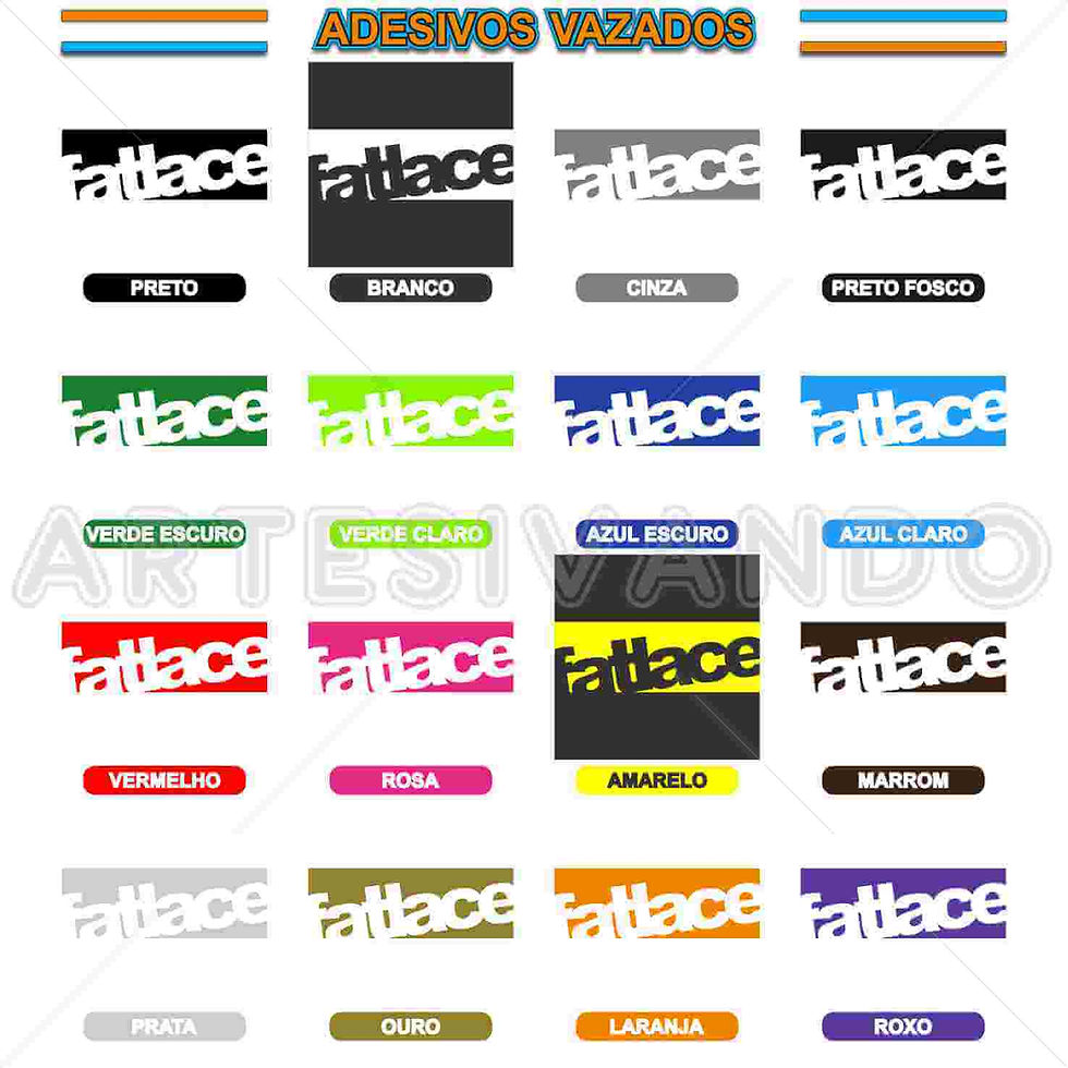 Miniatura: T217-Adesivo Fatlace