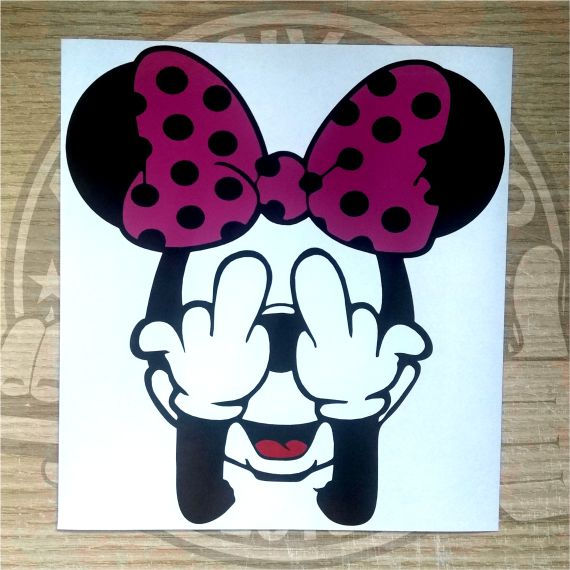 Miniatura: P58-Adesivo Minnie