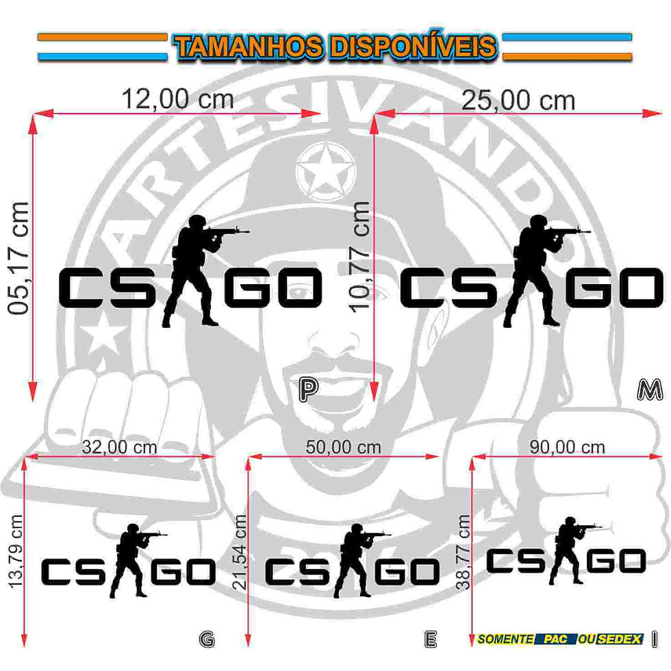 Miniatura: G13-Adesivo CS.GO