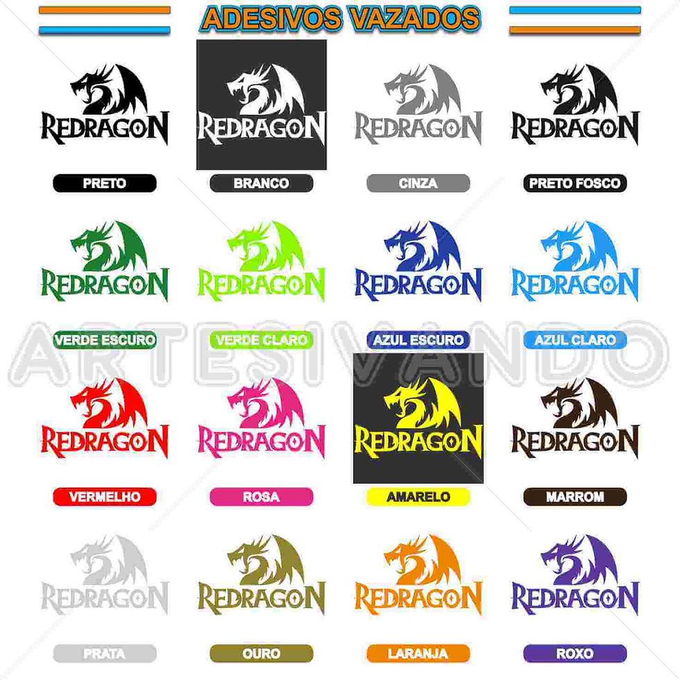 Miniatura: G14-Adesivo Redragon