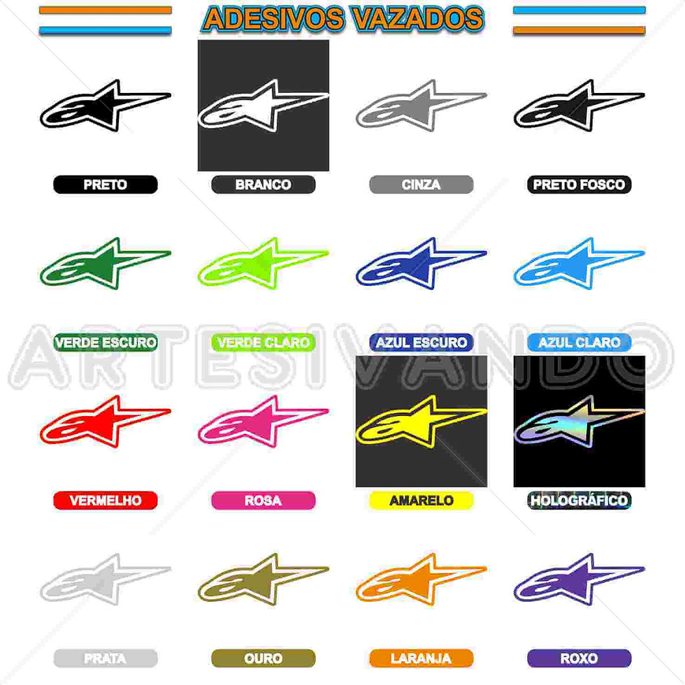 Miniatura: M82-Adesivo Alpinestars