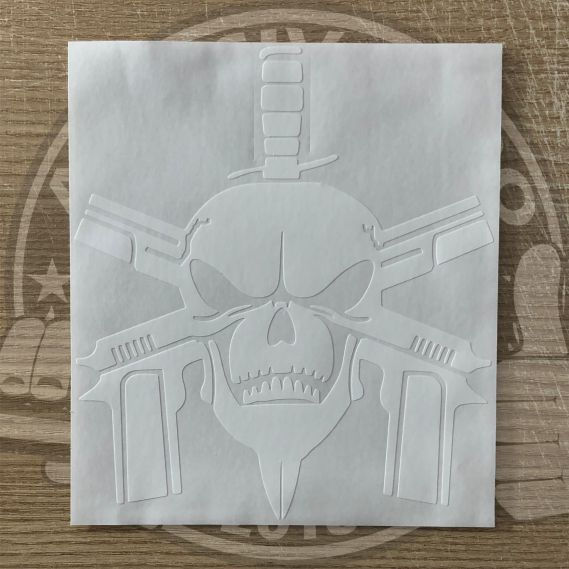 Miniatura: A01-Adesivo Caveira BOPE