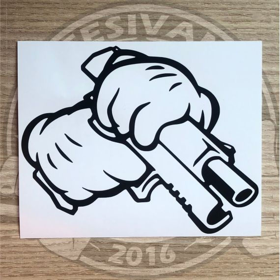 Miniatura: D15-Adesivo Pistola Mickey