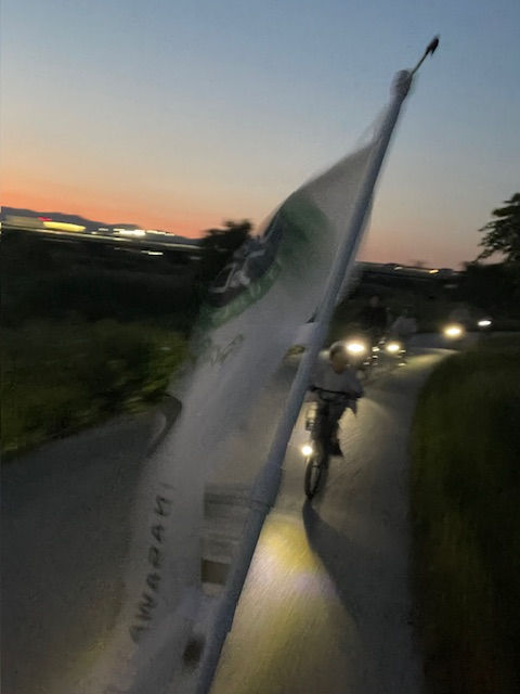 ヒメボタルの観察に出発!!