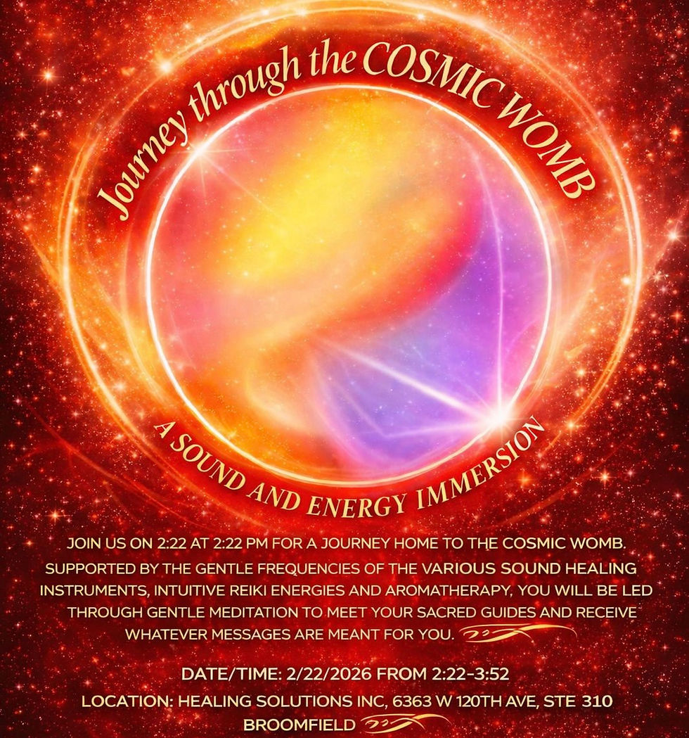 Journey through the COSMIC WOMB