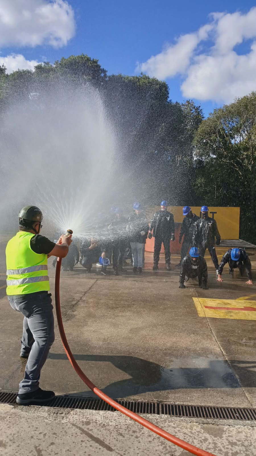 Treinamento de Brigada de incêndios