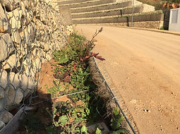 Muro de Gabiões Ombria Resorts Algarve