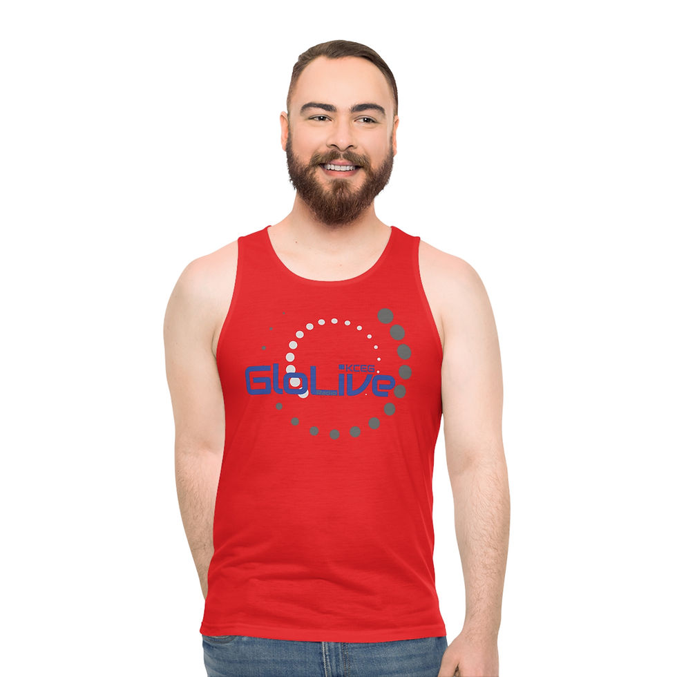섬네일: Red/Blue Unisex Tank Top (AOP)