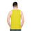 Thumbnail: Yellow/Pink Unisex Tank Top (AOP)