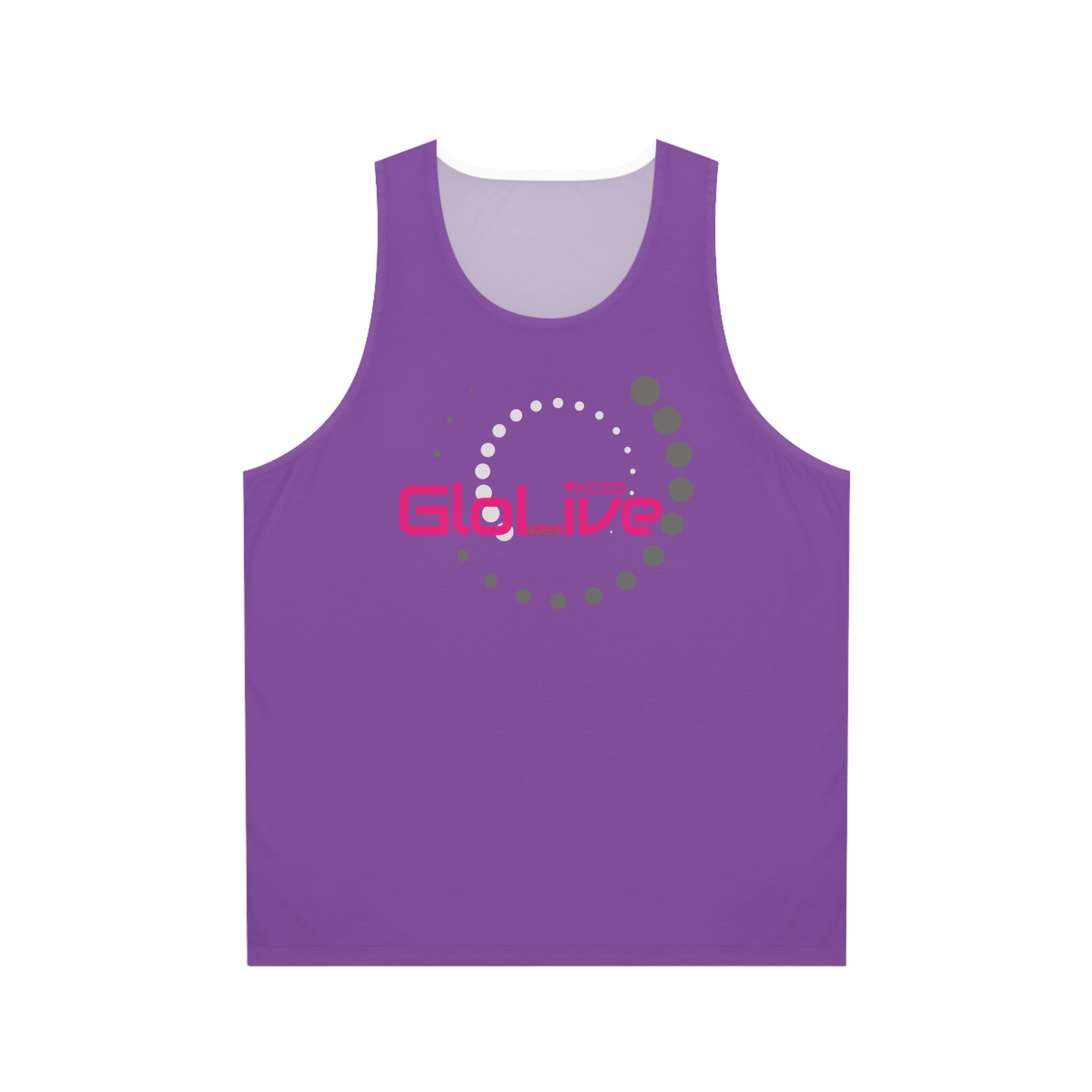 Purple/Pink Unisex Tank Top (AOP)