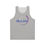 Thumbnail: Light Grey/Blue/Purple Unisex Tank Top (AOP)