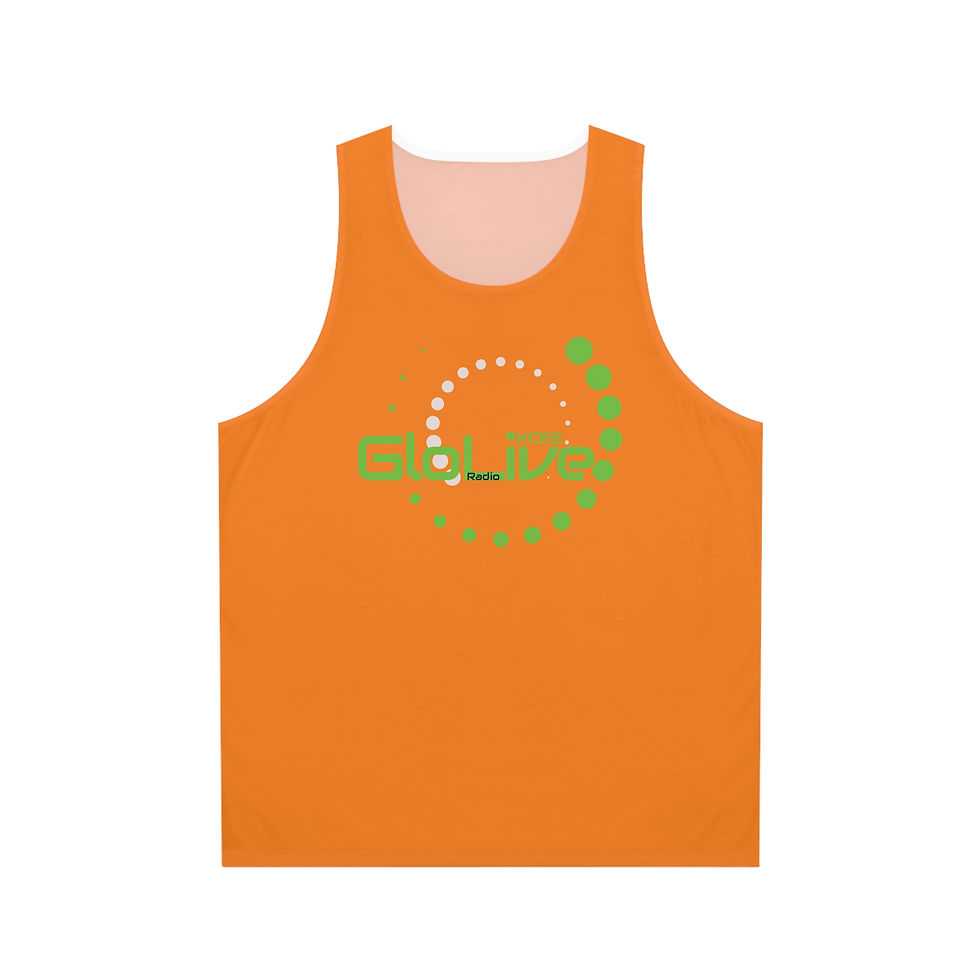 Orange/Green Unisex Tank Top (AOP)