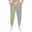 Miniatură: Light Grey/Yellow Athletic Joggers (AOP)