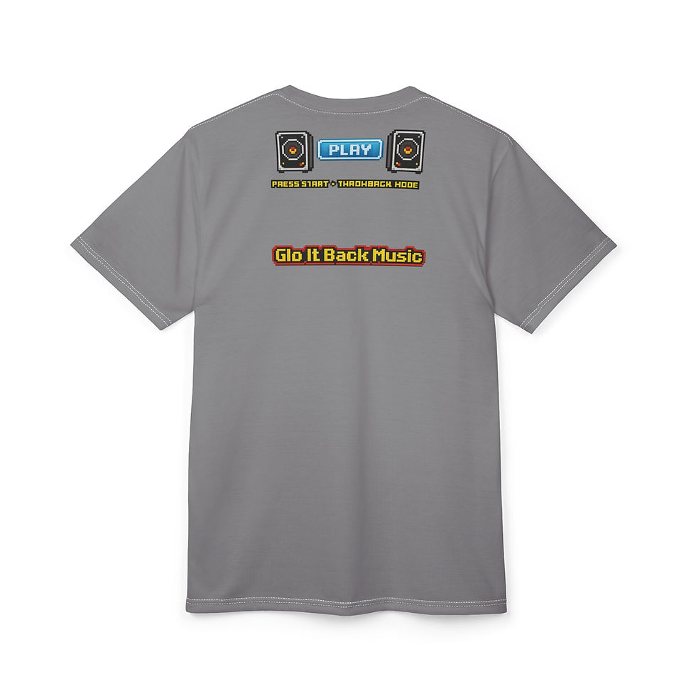 Thumbnail: Pixel Arcade Throwback Tee Grey