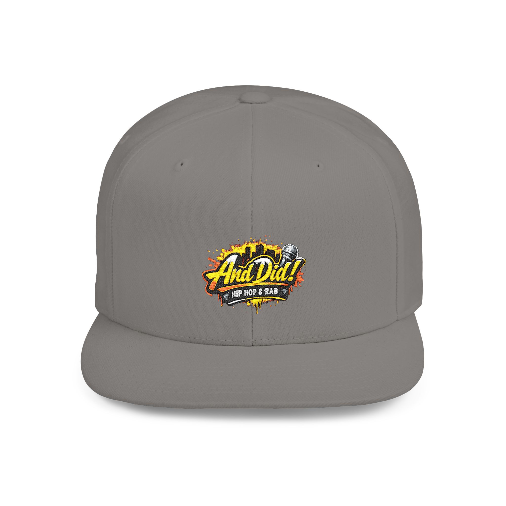 And Did! Flat Bill Snapback Hat