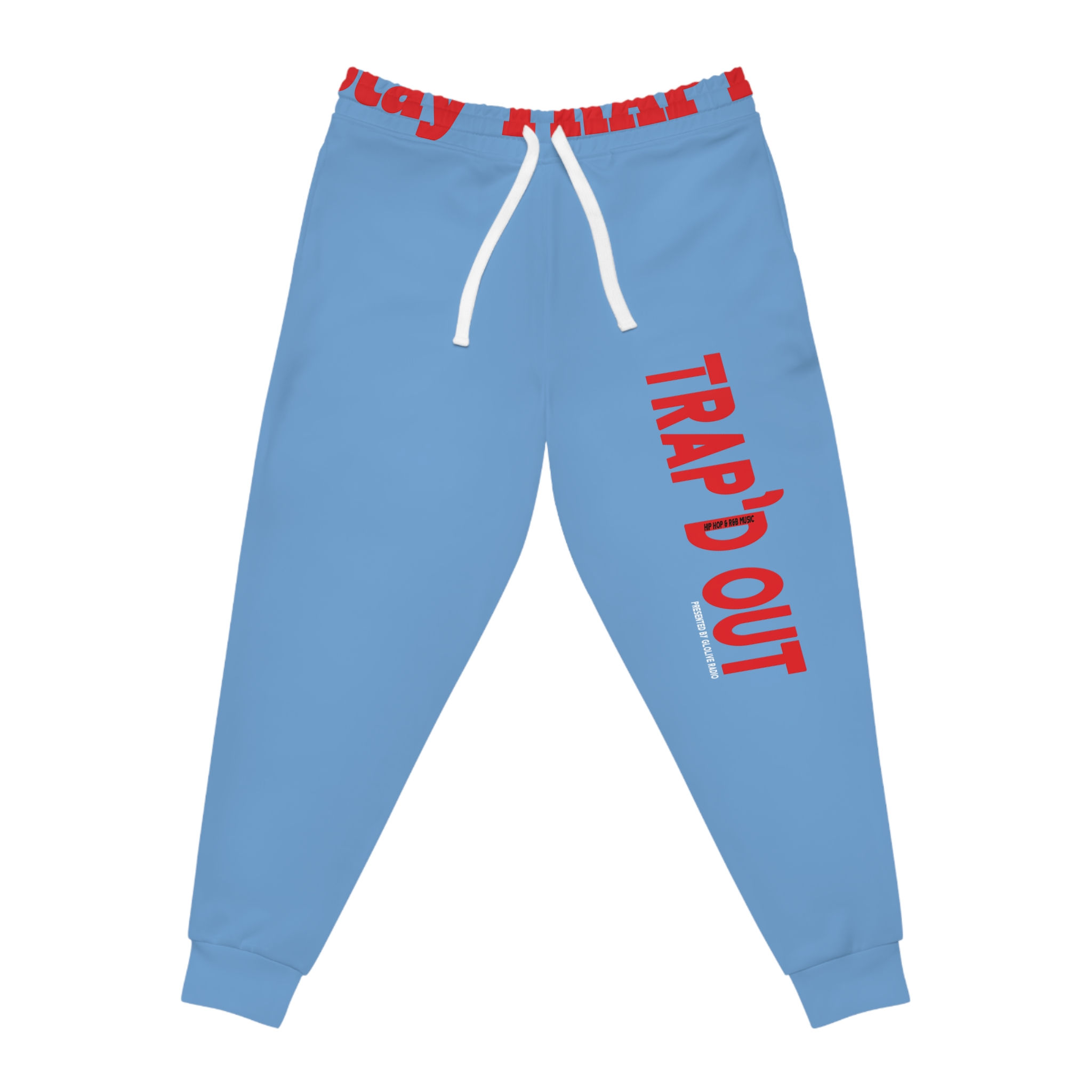 Trap'd Light Blue Athletic Joggers