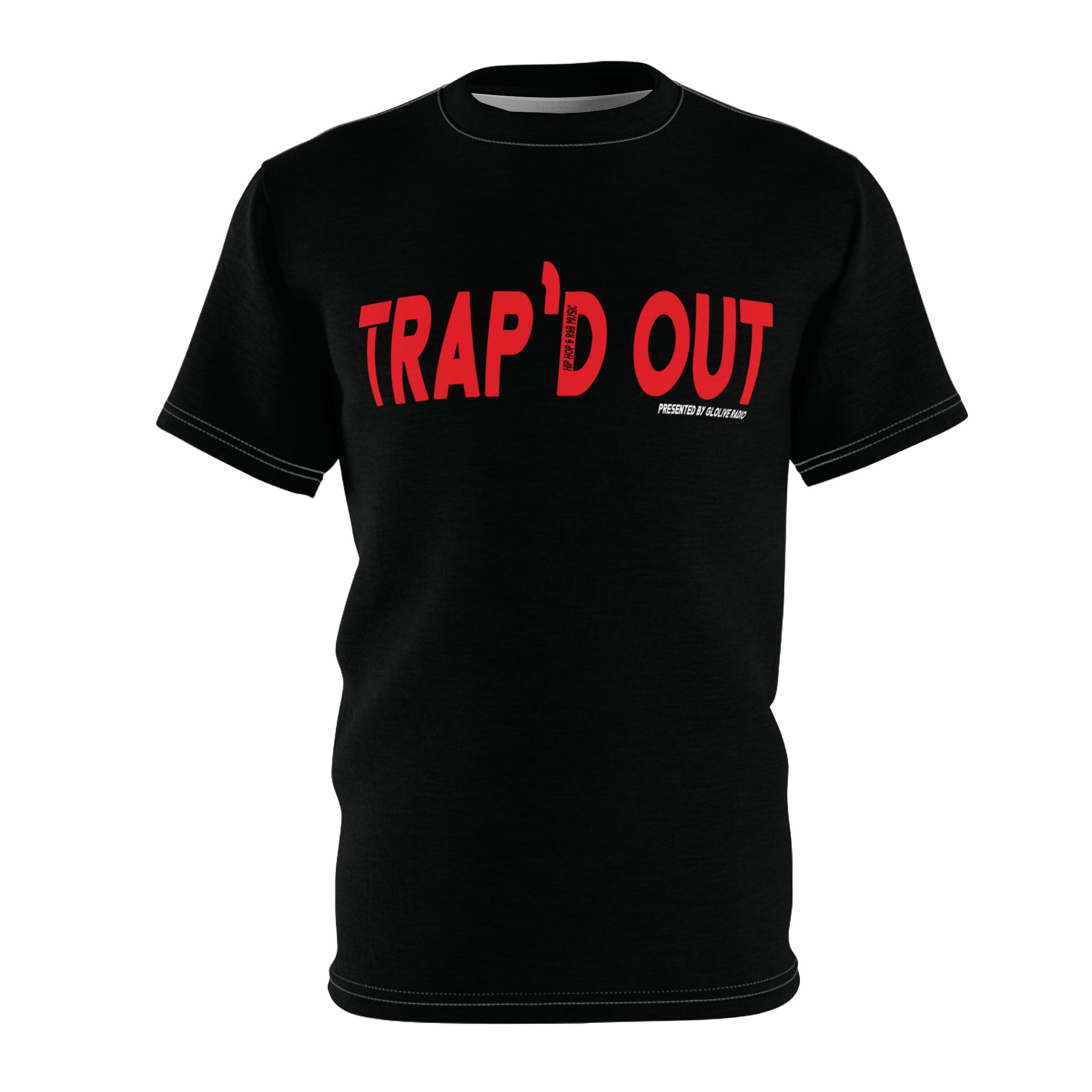 Trap'd Black Unisex Tee