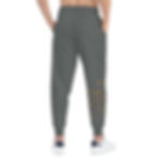 الصورة المصغرة: And Did! Dark Grey (Burnt Orange) Athletic Joggers