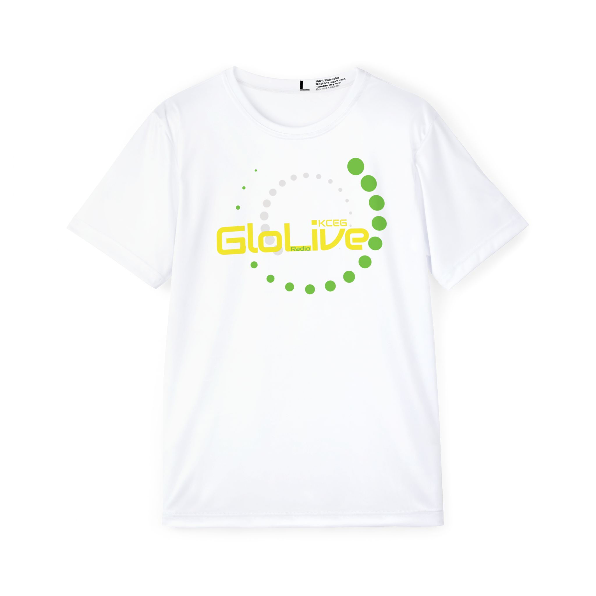 White/Yellow/Green Sports Jersey