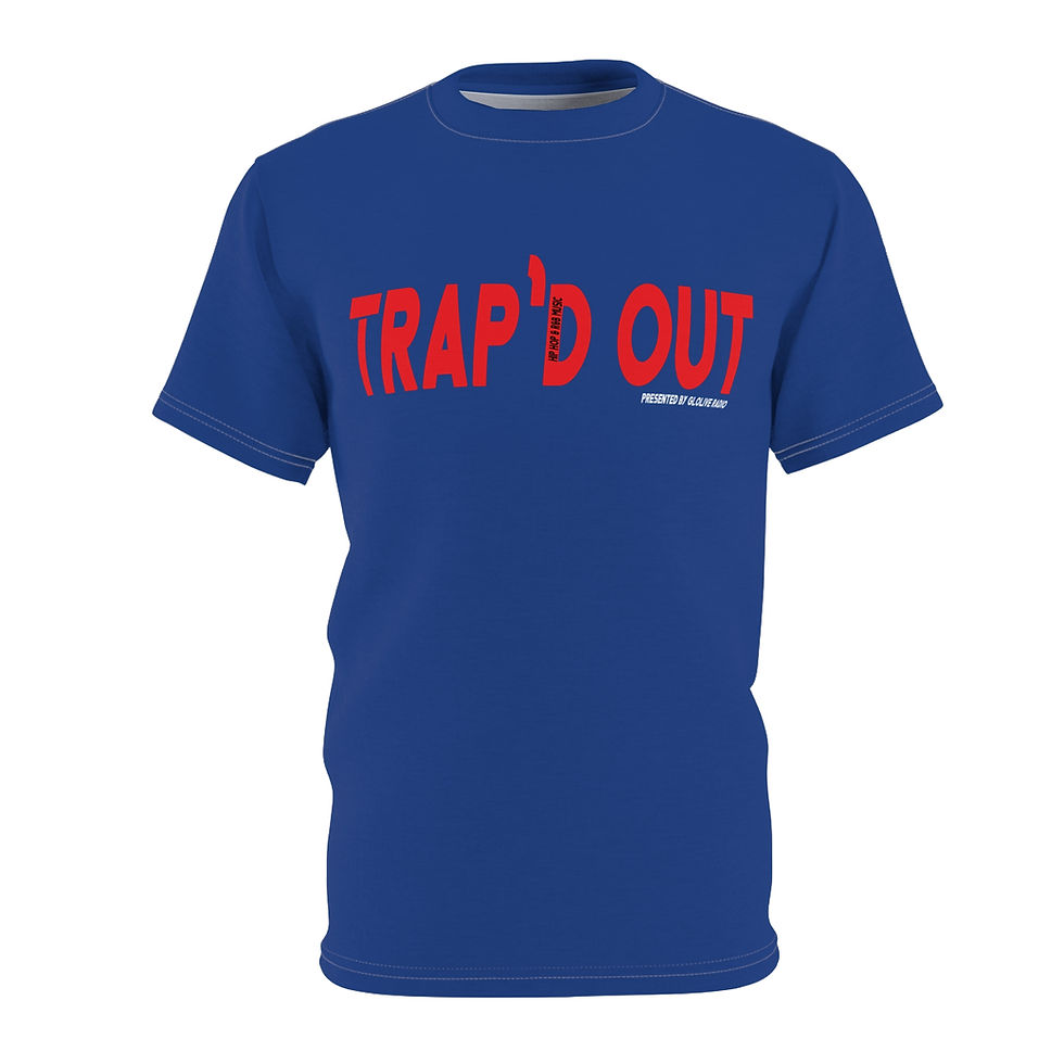 Trap'd Dark Blue Unisex Tee