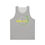 Thumbnail: Light Grey/Yellow/Green Unisex Tank Top (AOP)