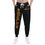 Thumbnail: Black/Orange/Blue Athletic Joggers (AOP)