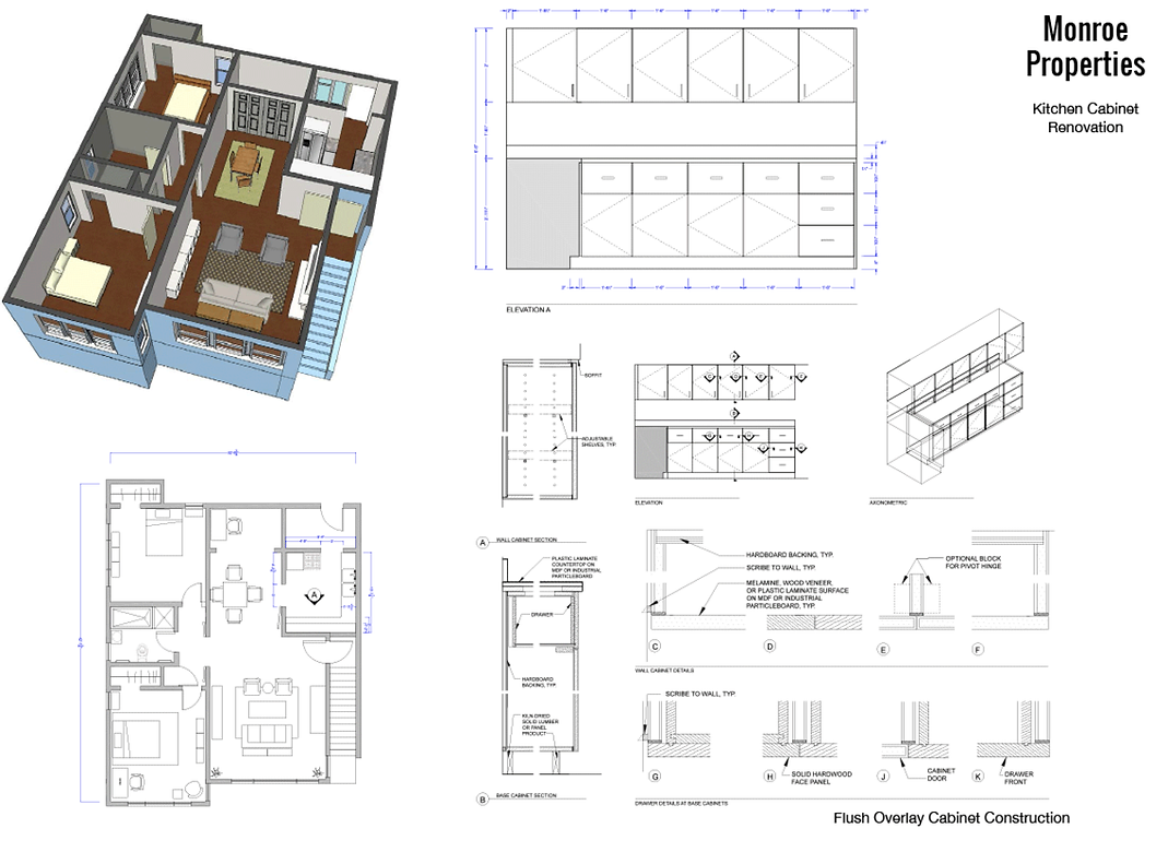 Int. Monroe Properties Kitchen Renovation