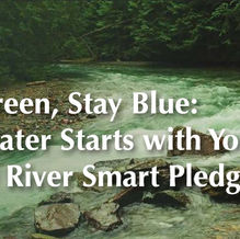 Think Green, Stay Blue: Clean Water Starts with You!