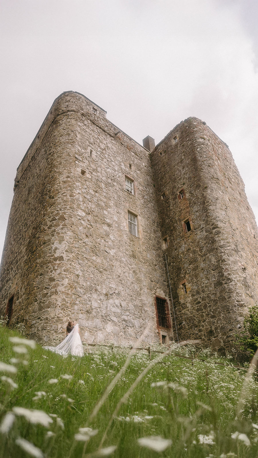 LGBTQIA+ gay elopement in a Scotland castle