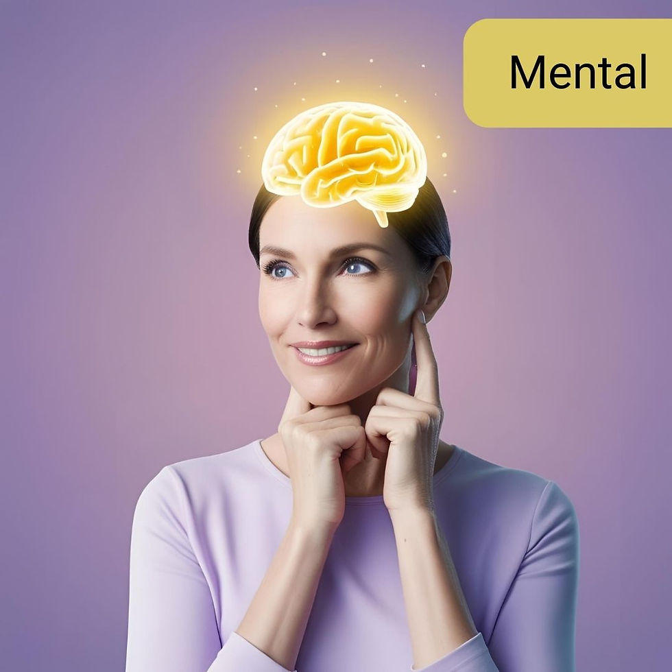 Una mujer enfocada en sus pensamientos para que le den paz