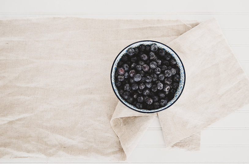 Blueberries in Bowl